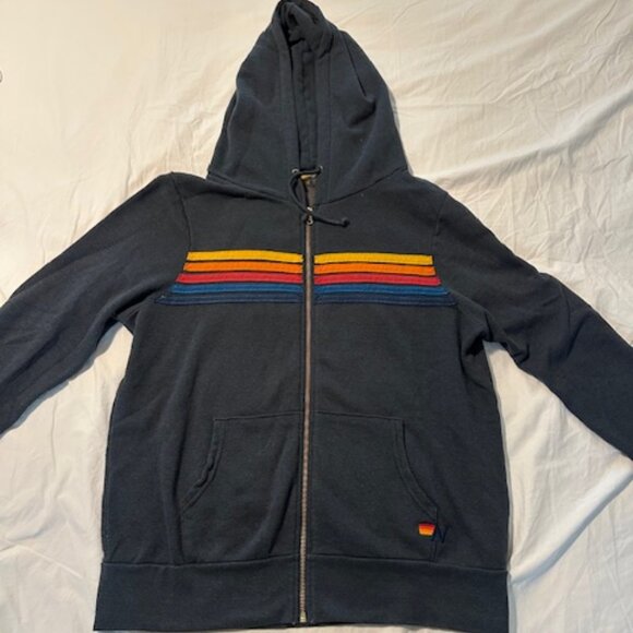 Aviator Nation Zip Hoodie Sweatshirt, Size Large (Unisex) - Picture 1 of 4